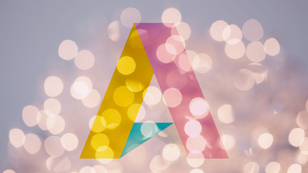 AllAgeHub logon mot glittrande bakgrund