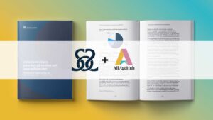 socialstyrelsens rapport och logga för allagehub och socialstyrelsen
